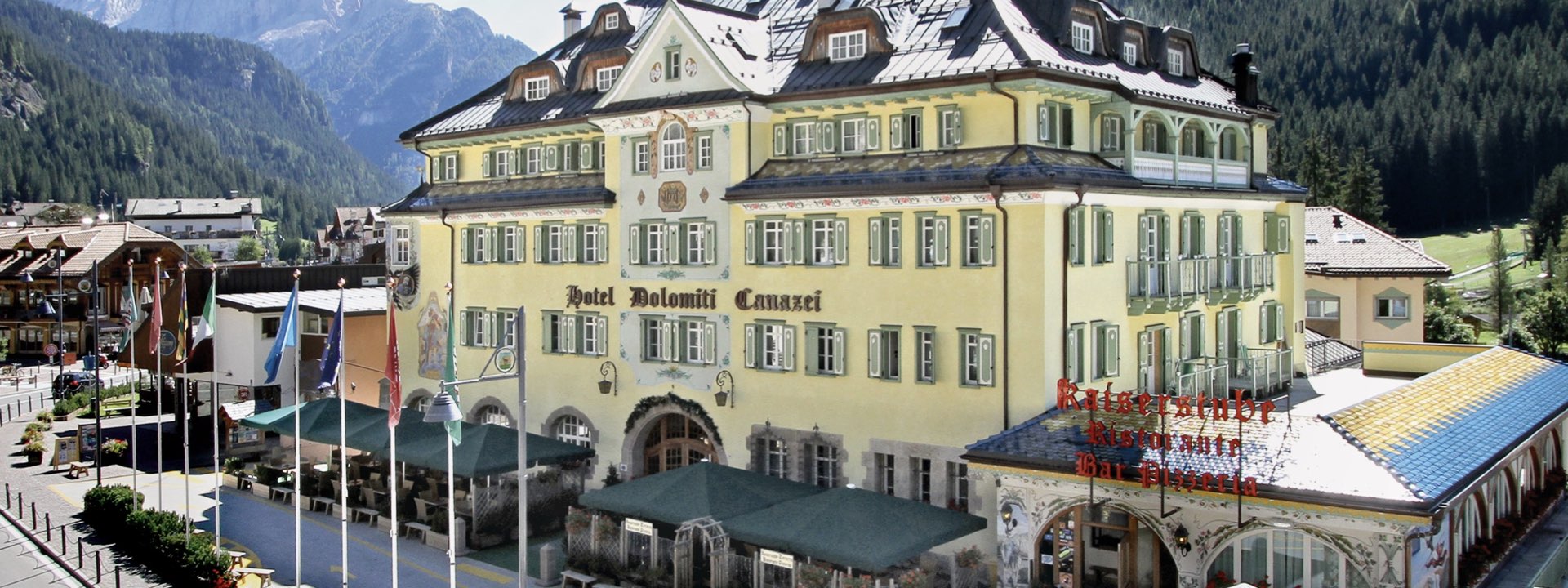 Canazei: Hotel Dolomiti – halvpension